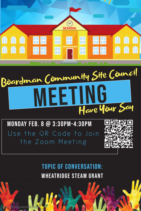 Boardman Community Site Council Meeting