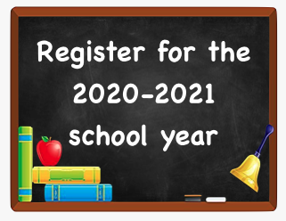 School Registration 2020-2021