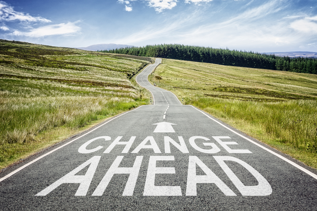 change ahead on road