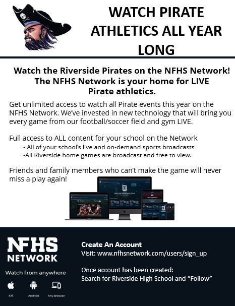 Your school will be LIVE on the NFHS Network today!